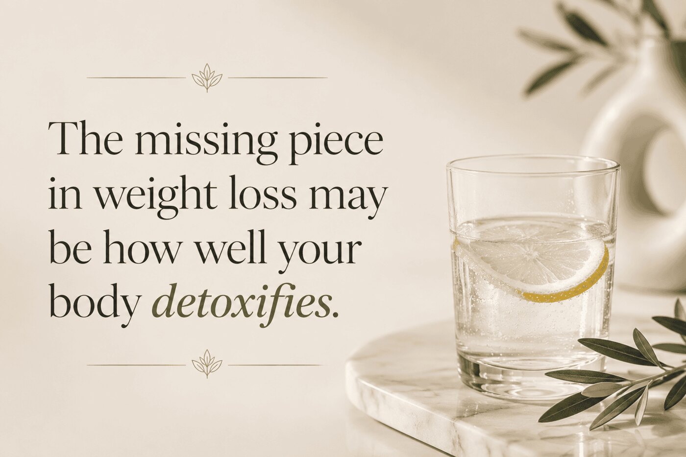 Detoxification, The Missing Piece in Weight Loss